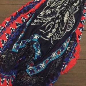 Multicolored Express scarf